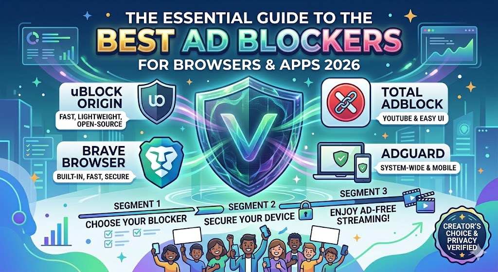 The Essential Guide to the Best Ad Blockers for 2026