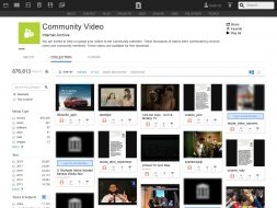 Internet Archive’s Video Section